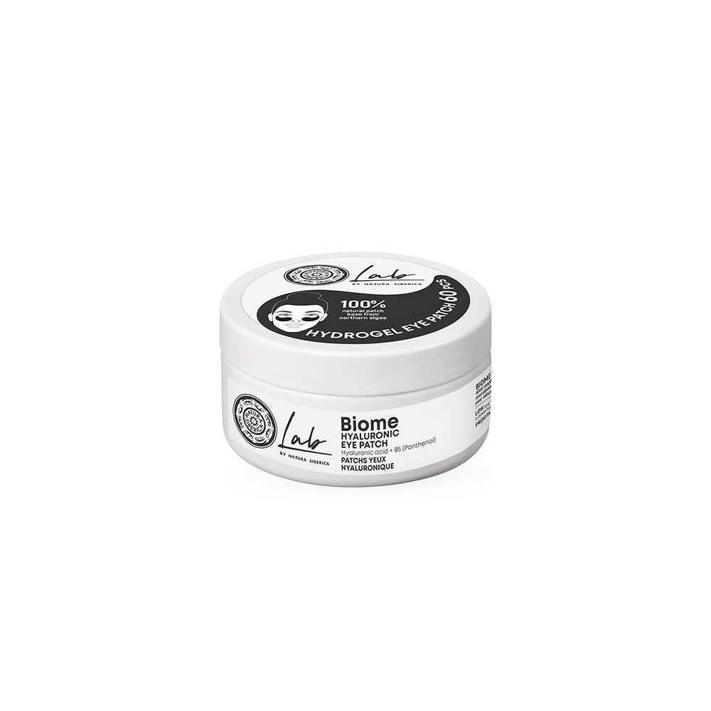 NATURA SIBERICA - LAB BIOME Hyaluronic Eye Patch - 60τεμ.